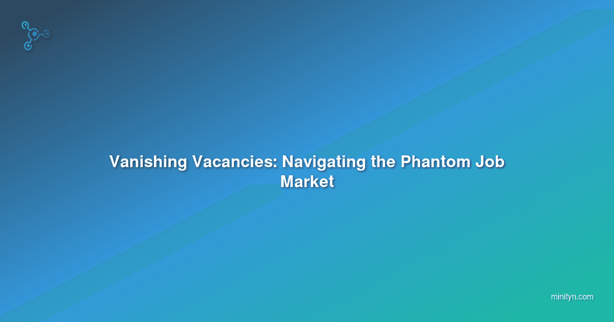 Vanishing Vacancies: Navigating the Phantom Job Market