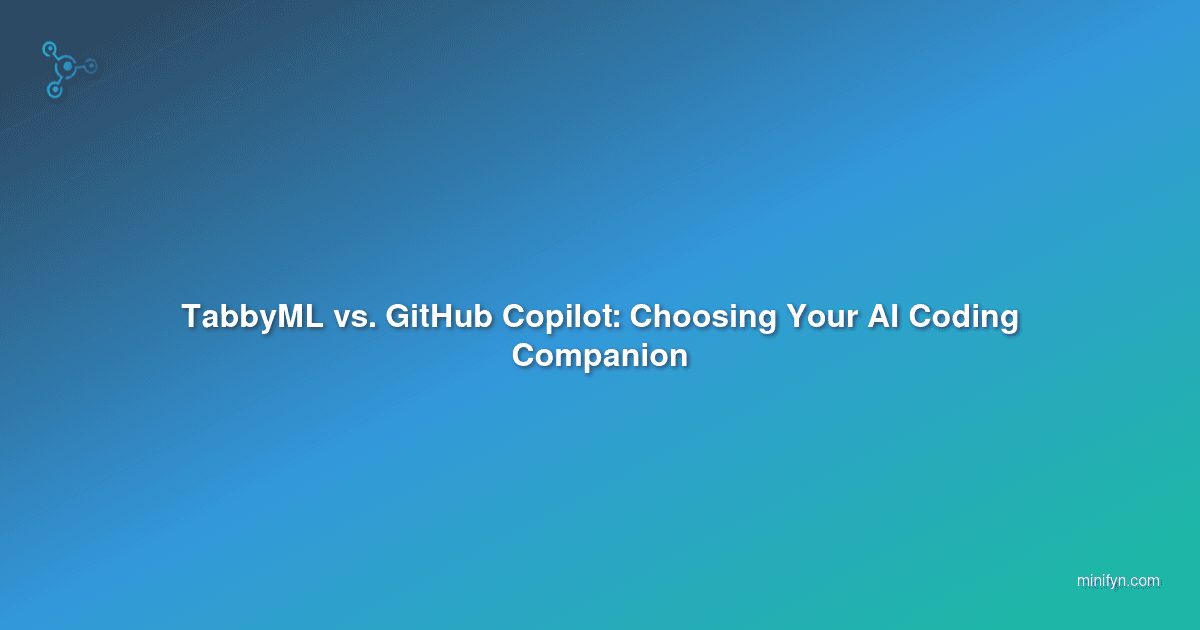 TabbyML vs. GitHub Copilot: Choosing Your AI Coding Companion