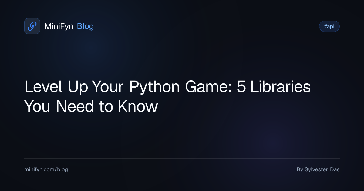 Level Up Your Python Game: 5 Libraries You Need to Know