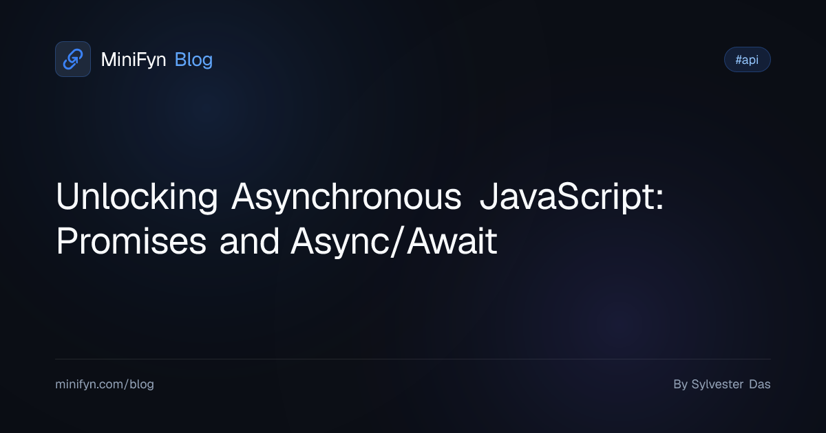 Unlocking Asynchronous JavaScript: Promises and Async/Await